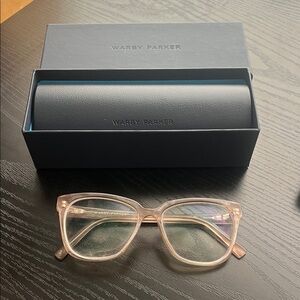 Warby Parker Blush Glasses